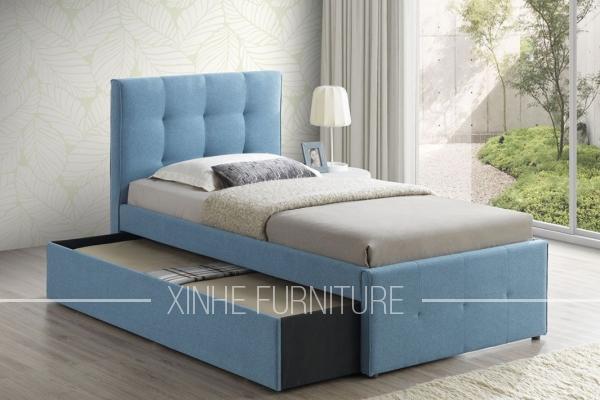 Xinhe Furniture Industries Sdn Bhd - Bed Products - XH8098.S1 Trundle Bed